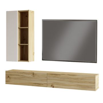 Mobilier TV de perete Topaz 174x27x145cm