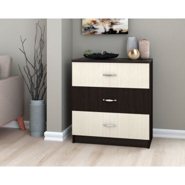 Comoda 3B, Wenge + Mesteacan
