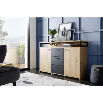 COMODĂ CU UȘI 134/87,8/38 cm COMODĂ CU UȘI 134/87,8/38 cm