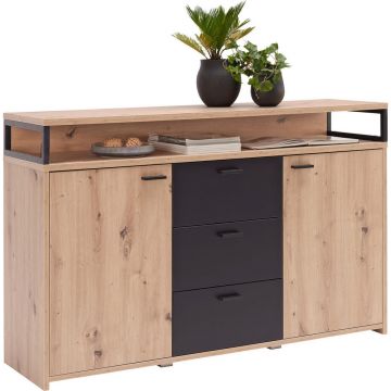 COMODĂ CU UșI 134/88/38 cm COMODĂ CU UșI 134/88/38 cm