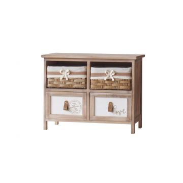 Comoda lata Joey, Bedora, MDF, lemn, 54x28x42.5 cm