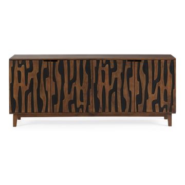 Comodă maro 190x80 cm Kantu – Marckeric