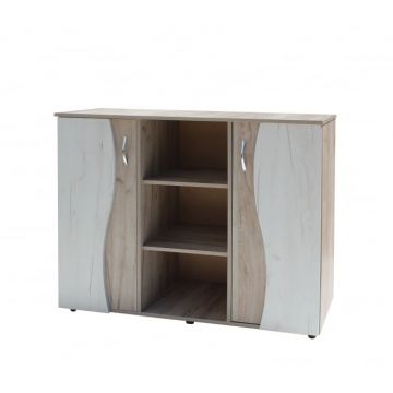 Comoda Tineret, 120x45x95 cm, Stejar k002 k001