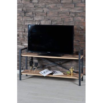 Comoda tv cadru metal, Onix Homs, 120 x 60 x 35 cm