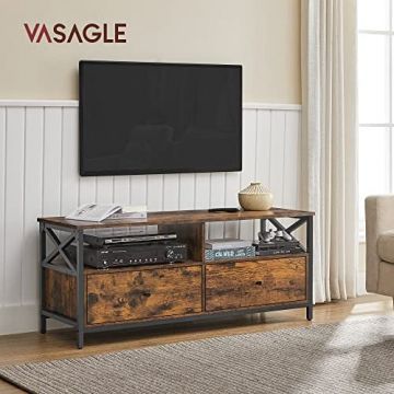 Comoda TV, Vasagle, Antic, 120x40x50 cm