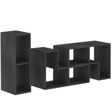 HOMCOM Mobilier TV 75
