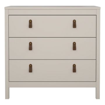 Comodă grej 82x80x38 cm Madrid – Tvilum