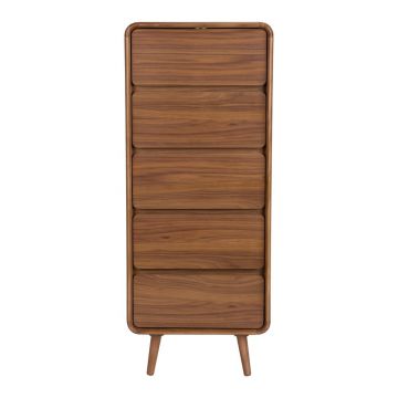 Comodă maro din lemn de frasin 45x112x40 cm Rise – Zuiver