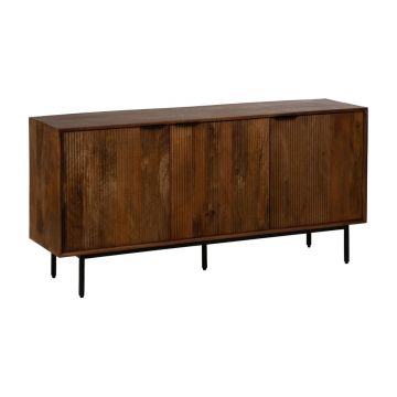 Comodă maro din lemn de mango 160x78x40 cm Sagara – Ixia