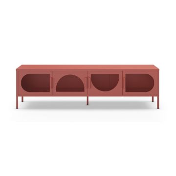 Comodă TV cărămizie 180x50 cm Tayra – Marckeric
