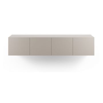 Comodă TV crem 180x38x35 cm Daroca – Marckeric