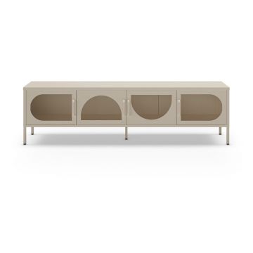 Comodă TV crem 180x50 cm Tayra – Marckeric