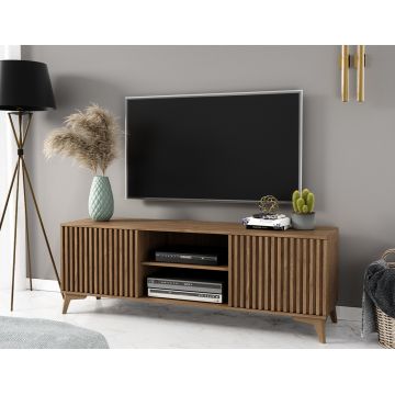 Comoda TV ELTAP, Entsian, 150x40x52 cm, PAL/ABS, stejar