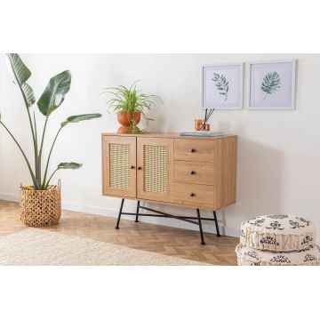 Consola, Howard, Nala 120, 120x90x40 cm, Natural
