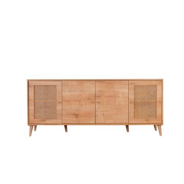 Consola, Wolina, Hazeran, 180x81x41 cm, PAL, Stejar