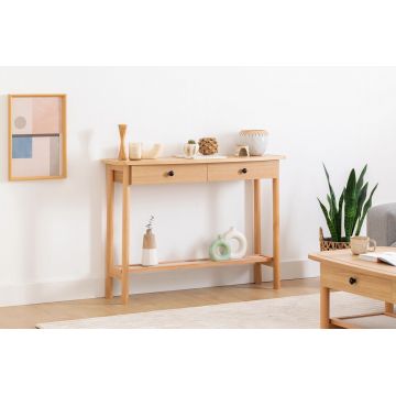 Dulap, Howard, Daisy, 110x80x33 cm, Natural/Lemn