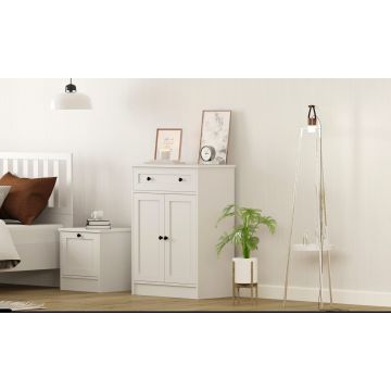 Dulap, Rabi, Rb-168-04, 70x100x40 cm, Alb mat