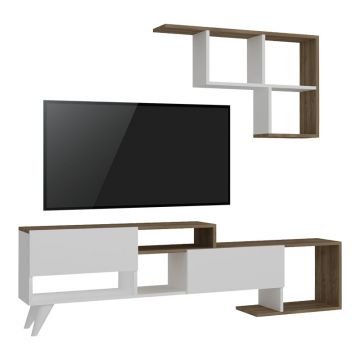 Set de sufragerie Armari în nuanță Alb 135x32x52cm 32x135