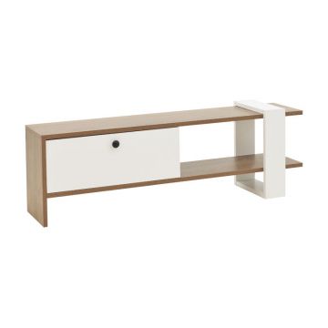 Televizor Salon pakoworld in culoarea Alb 120x25x37cm