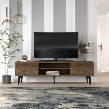 Comoda TV, Odessa, Brendon, 160x48.2x29.6 cm, Maro