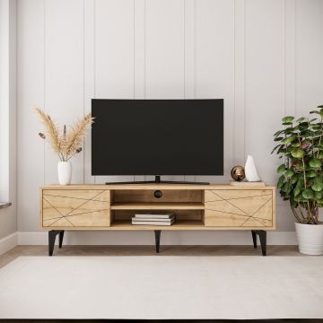 Comoda TV, Odessa, Brendon, 160x48.2x29.6 cm, Maro