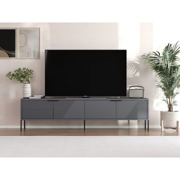Comoda TV, Odessa, Dore, 180x45x30 cm, Antracit