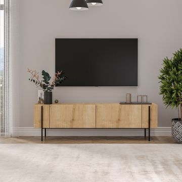 Comoda TV, Odessa, Herman, 160x45.6x31.4 cm, Maro