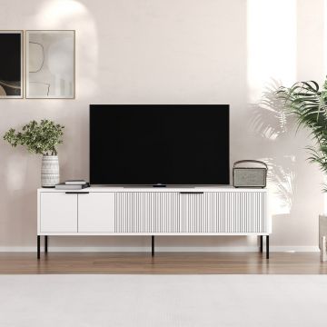 Comoda TV, Odessa, Noah, 150x45x30 cm, Alb