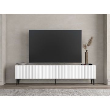Comoda TV, Odessa, Oscar, 180x45x31.4 cm, Alb