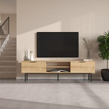 Comoda TV, Odessa, Paul, 180x50x29.6 cm, Maro