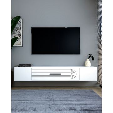 Comoda TV, Olivia, Kodaks L3, Alb