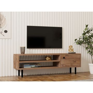 Comoda TV, Puqa Design, Avila, 120x38x30 cm, PAL , Maro