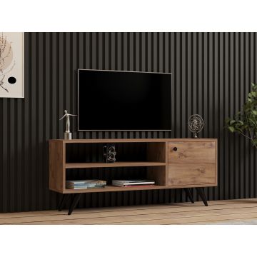 Comoda TV, Puqa Design, Jena, 120x50x29 cm, PAL, Maro