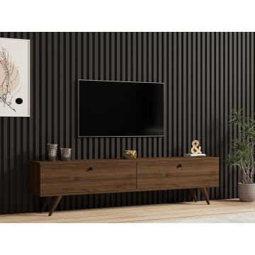 Comoda TV, Puqa Design, Paris, 160x40x25 cm, PAL, Maro