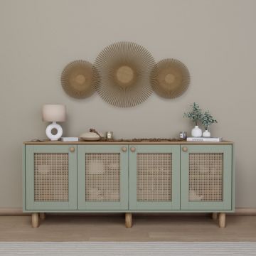 Consola, Miwood, Bohemian 1600-132, Verde