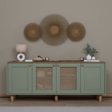 Consola, Miwood, Bohemian 1600-147, Verde