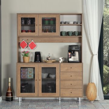 Dulap multifunctional, Comforty, Grano 140, Stejar caucazian