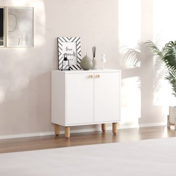 Dulap multifunctional, Odessa, Lina, 72x73x36 cm, Alb