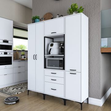 Dulap multifunctional, Rani, JE144, Alb