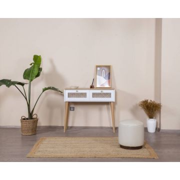 Dulap, Wolina, Goose, 95x100x35 cm, Stejar alb