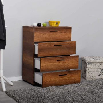 Comoda Adore Trendline, 4 sertare, 73 x 96 x 44 cm Comoda Adore Trendline, 4 sertare, 73 x 96 x 44 cm