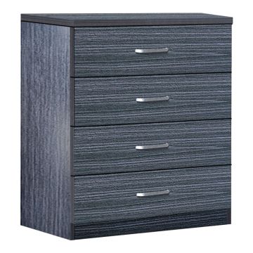 Comoda cu 4 sertare Killian Sonoma 80x40x80cm Comoda cu 4 sertare Killian Sonoma 80x40x80cm