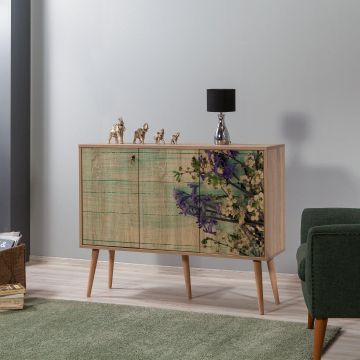 Comoda Lavanda Classic, Stejar Sonoma, 120 x 90 x 36 cm Comoda Lavanda Classic, Stejar Sonoma, 120 x 90 x 36 cm