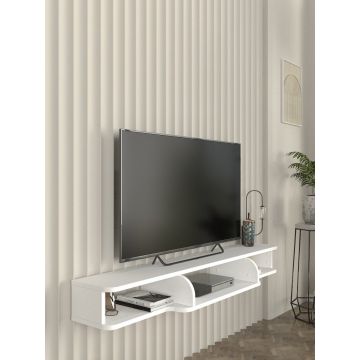 Comoda TV, Cozy Look, UnicUtil, Alb, UUTVU24
