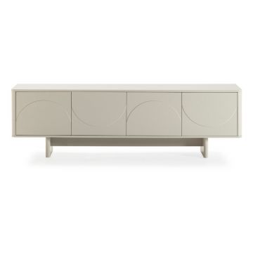 Comodă TV crem 180x55x40 cm Solei – MOME