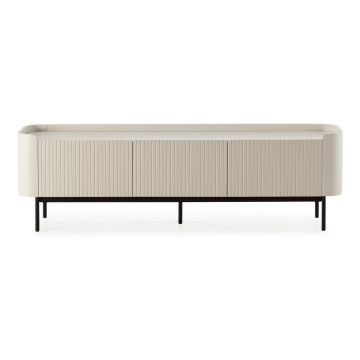 Comodă TV crem 180x55x40 cm Willa – MOME