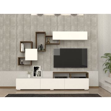 Comoda TV, Sharp Line, UnicUtil, Alb-Crem, UUTVU30