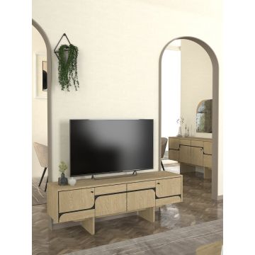 Comoda TV, Smart Balance, UnicUtil, Gri Crem