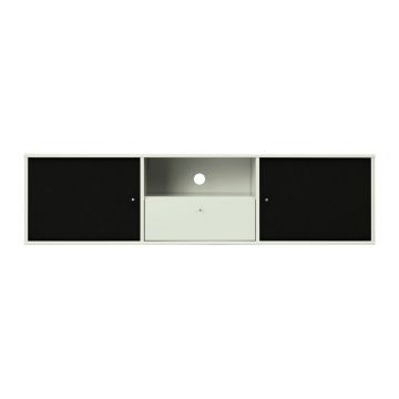 Comodă TV verde-mentă/neagră 161x42x45 cm Mistral – Hammel Furniture