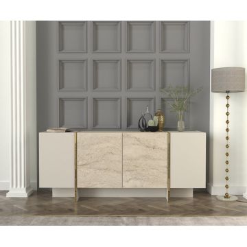 Comoda, Urban Shine, UnicUtil, 180 x 46.6 x 75.5 cm, Crem